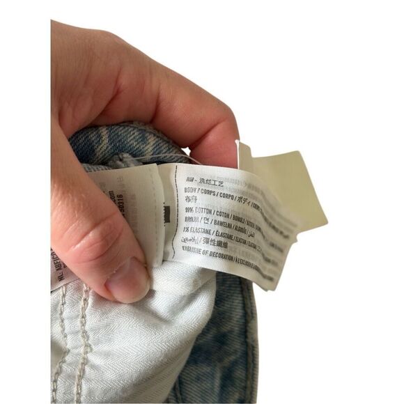 NEW Abercrombie & Fitch Curve Love The 90s Straight Ultra High Rise Jeans size 2 - Picture 8 of 9